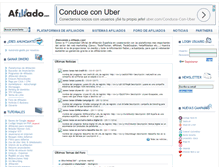 Tablet Screenshot of afiliado.com